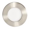 Ramek Taklampa, Infälld lampa LED Nickel matt, 3-ljuskällor
