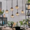 Koyoto Pendellampa, kullampa, Pendelbelysning Amber, Klart, 6-ljuskällor
