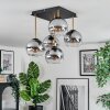 Koyoto Taklampa, kullampa Guld, Svart, 5-ljuskällor