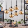 Koyoto Pendellampa, kullampa, Pendelbelysning Amber, 6-ljuskällor