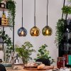 Koyoto Pendellampa, kullampa, Pendelbelysning Naturfärger, Svart, 3-ljuskällor