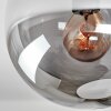 Gastor Taklampa, kullampa 30 cm Amber, Klart, Rökfärger, 3-ljuskällor