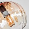 Koyoto Taklampa, kullampa 30 cm Amber, Klart, 3-ljuskällor
