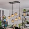 Koyoto Pendellampa, kullampa, Pendelbelysning Amber, Klart, 6-ljuskällor