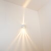 Außenwandleuchte Vägglampa LED Vit, 2-ljuskällor