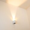 Außenwandleuchte vägglampa utomhus, Vägglampa LED Vit, 2-ljuskällor