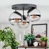 Gastor Taklampa, kullampa Krom, Klart, Rökfärger, 3-ljuskällor