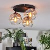 Koyoto Taklampa, kullampa Amber, Klart, 3-ljuskällor