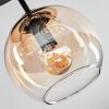 Koyoto Taklampa, kullampa Amber, Klart, 3-ljuskällor