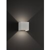 Wofi Lampor GALWAY Vägglampa LED Vit, 1-ljuskällor