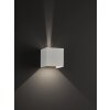 Wofi Lampor GALWAY Vägglampa LED Vit, 1-ljuskällor