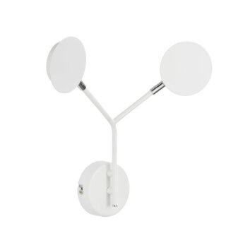 Wofi Lampor BELIZE Vägglampa LED Vit, 1-ljuskällor