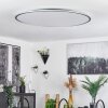 Champa Taklampa, Panel LED Silver, 1-ljuskällor, Fjärrkontroll