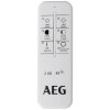 AEG Mikel Taklampa LED Nickel matt, 1-ljuskällor, Fjärrkontroll