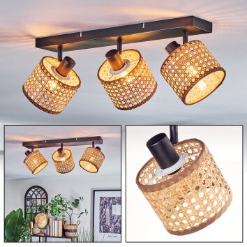 Barcos Taklampa, Takstrålkastare Svart, 3-ljuskällor