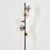 Koyoto kullampa, Golvlampa 31 cm Amber, Klart, Rökfärger, 5-ljuskällor