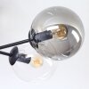 Gastor Taklampa, kullampa 62 cm Amber, Klart, Rökfärger, 6-ljuskällor
