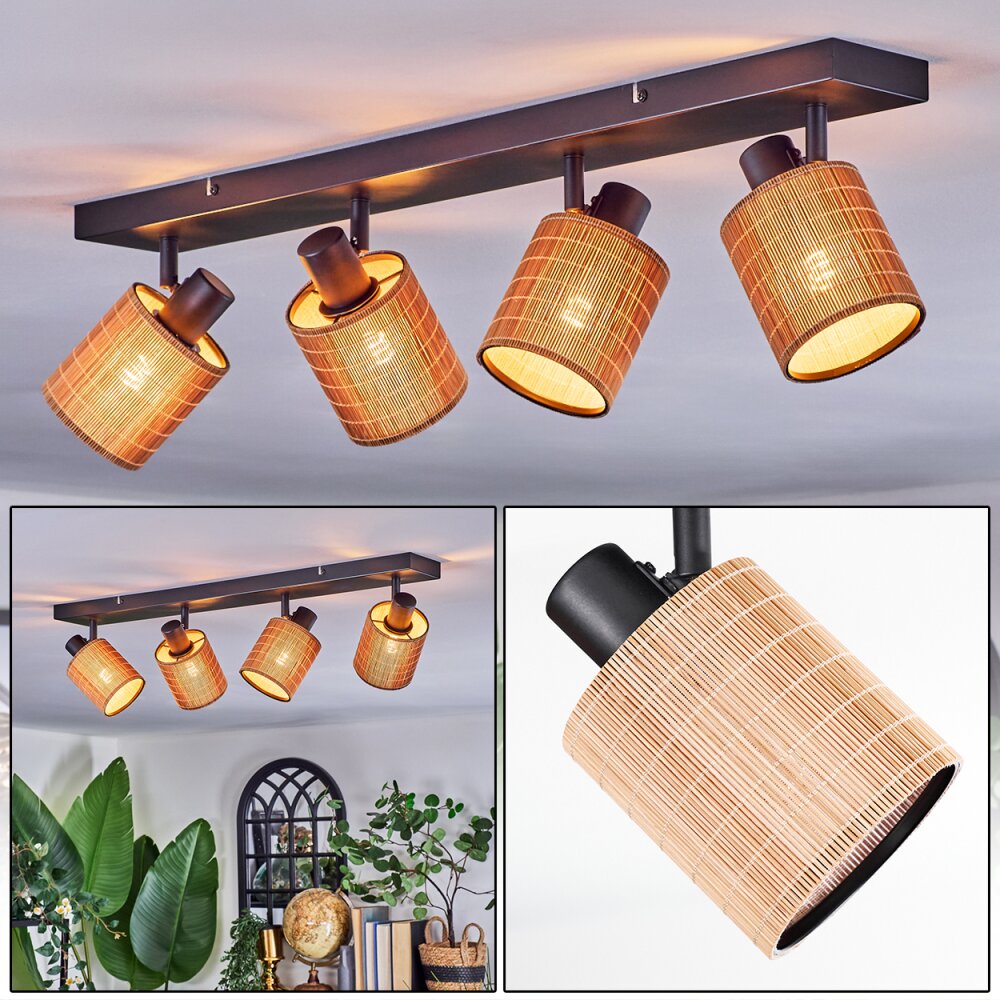 Kinnared Taklampa, Takstrålkastare Svart, 4-ljuskällor main product photo