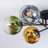 Koyoto Taklampa, kullampa 59 cm Blå, Guld, Grön, Klart, 6-ljuskällor