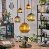Koyoto Pendellampa, kullampa, Pendelbelysning Blå, Guld, Grön, Kopparfärg, 5-ljuskällor
