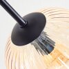 Koyoto Taklampa, kullampa 59 cm Amber, Klart, 6-ljuskällor