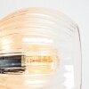 Koyoto Taklampa, kullampa 59 cm Amber, Klart, 6-ljuskällor
