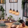 Barcos Pendellampa, Pendelbelysning Naturfärger, Svart, 3-ljuskällor