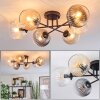 Koyoto Taklampa, kullampa 59 cm Amber, Klart, Rökfärger, 6-ljuskällor