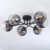 Koyoto Taklampa, kullampa 59 cm Klart, Rökfärger, 6-ljuskällor
