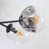 Ripoll Taklampa, kullampa Amber, Klart, Rökfärger, 6-ljuskällor