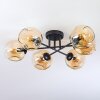 Ripoll Taklampa, kullampa Amber, 6-ljuskällor