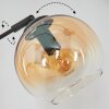 Koyoto kullampa, Golvlampa Amber, Klart, Rökfärger, 5-ljuskällor