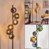 Koyoto kullampa, Golvlampa Blå, Krom, Guld, Grön, Rökfärger, 6-ljuskällor