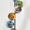 Koyoto kullampa, Golvlampa Blå, Krom, Guld, Grön, Rökfärger, 6-ljuskällor