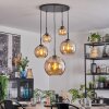 Koyoto Pendellampa, kullampa, Pendelbelysning Amber, 5-ljuskällor