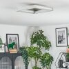 Danor Taklampa LED Nickel matt, 1-ljuskällor