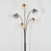 Koyoto kullampa, Golvlampa Amber, Klart, Rökfärger, 5-ljuskällor