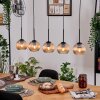 Koyoto Pendellampa, kullampa, Pendelbelysning Naturfärger, Svart, 5-ljuskällor