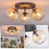 Koyoto Taklampa, kullampa Amber, Klart, 3-ljuskällor