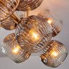 Ripoll Taklampa, kullampa Guld, Svart, 10-ljuskällor