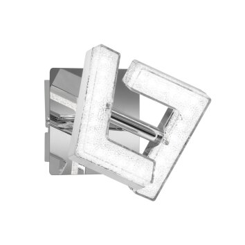 Wofi Lampor LEA Vägglampa LED Krom, 1-ljuskällor