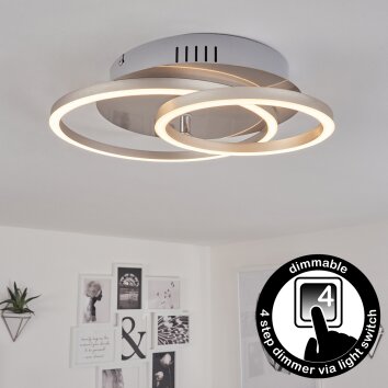 Mohlin Taklampa LED Nickel matt, 1-ljuskällor