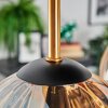 Koyoto Taklampa, kullampa 45 cm Mässing, Svart, 5-ljuskällor