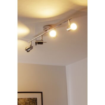 Wofi Lampor HOORN taklampa, Taklampa, Takstrålkastare LED Krom, 4-ljuskällor