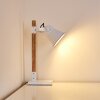 Oksbol Bordslampa Brun, Vit, 1-ljuskällor