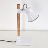 Oksbol Bordslampa Brun, Vit, 1-ljuskällor
