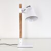 Oksbol Bordslampa Brun, Vit, 1-ljuskällor
