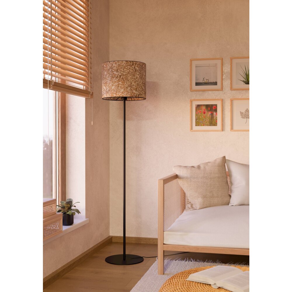 Eglo BUTTERBURN Golvlampa Svart, 1-ljuskällor main product photo