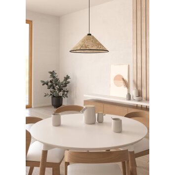 Eglo OXPARK Pendellampa Svart, 1-ljuskällor