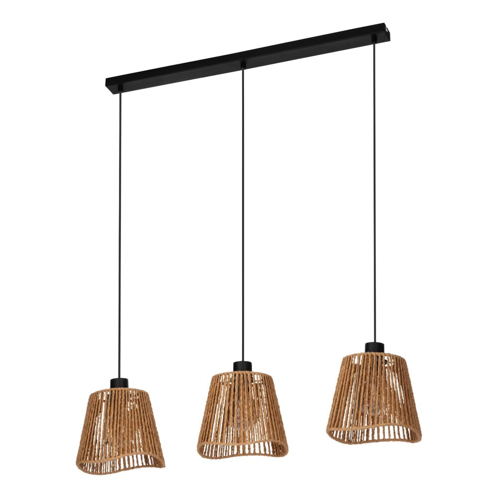 Eglo LAVISTER Pendellampa Svart, 3-ljuskällor main product photo